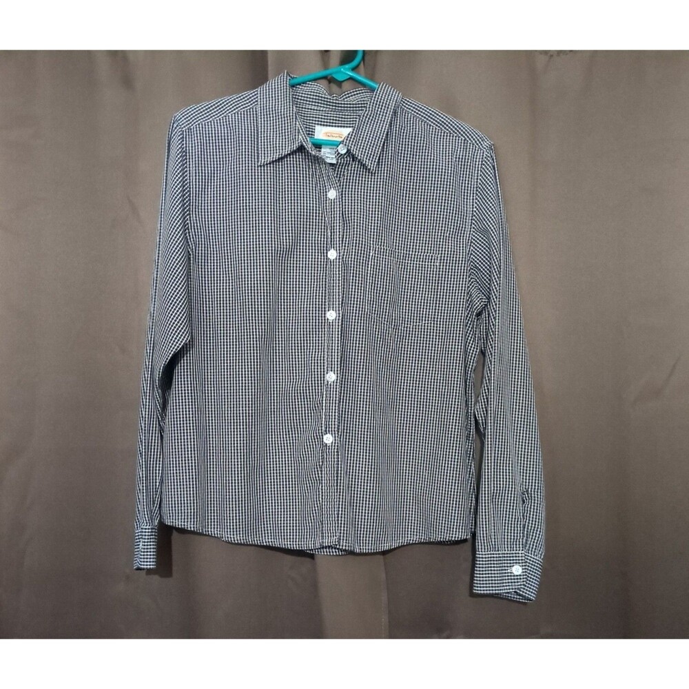 Talbots Petites Button Up Long Sleeve Shirt Size LP